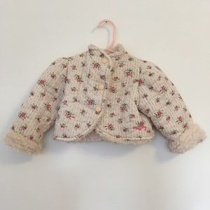 Vintage cozy prairie jacket 2T-3T